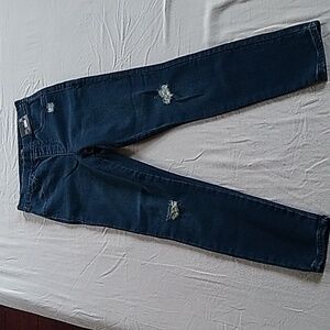 NWT Express High Rise High Waisted Supersoft Knit Pull On Skinny Jeans